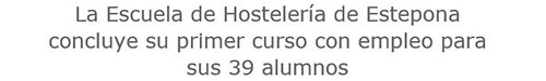 escuela de hosteleria de estepona