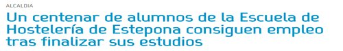 Escuela de Hosteleria Costa del sol