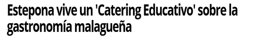 Diario Sur Catering Itinerante