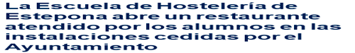 Escuela de Hosteleria de estepona cursos de cocina y de sala