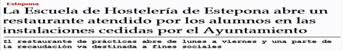 Escuela de hosteleria de estepona cursos de cocina y de sala y de turismo